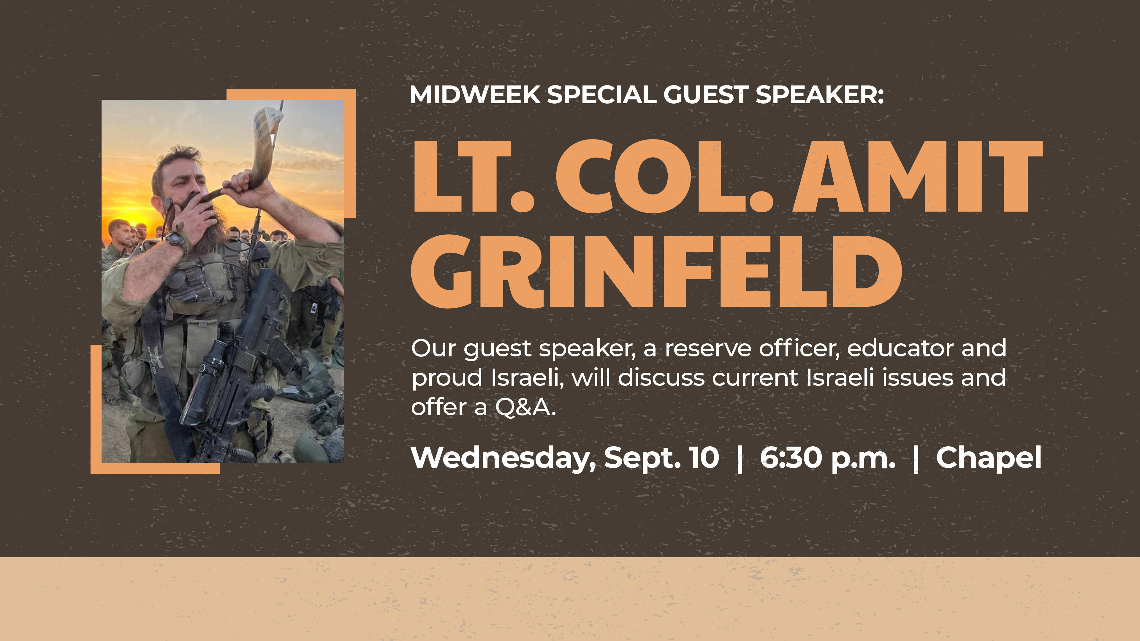 Cottonwood Creek Church - Midweek Special Guest Speaker