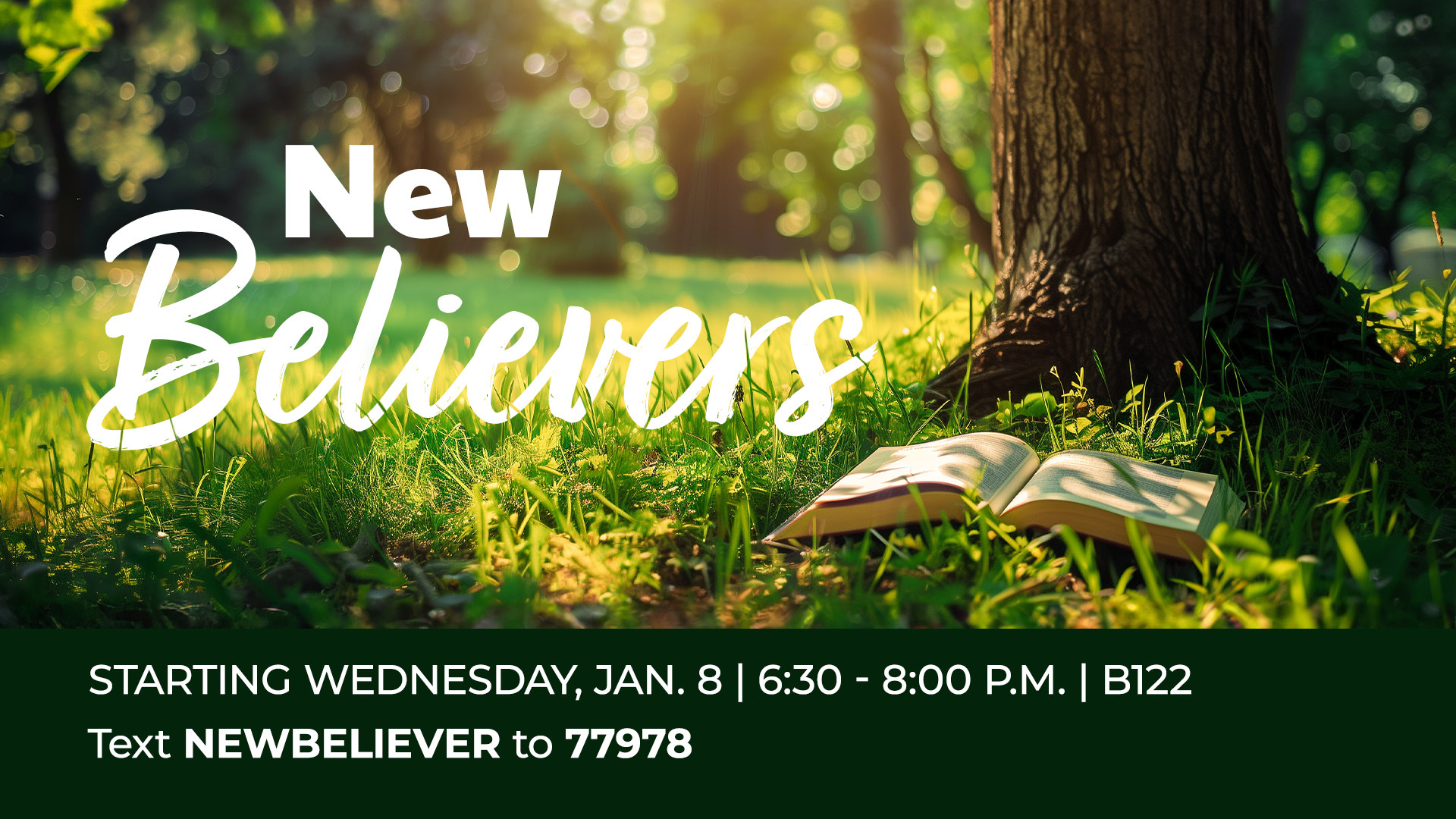 Cottonwood Creek Church - New Believers Class