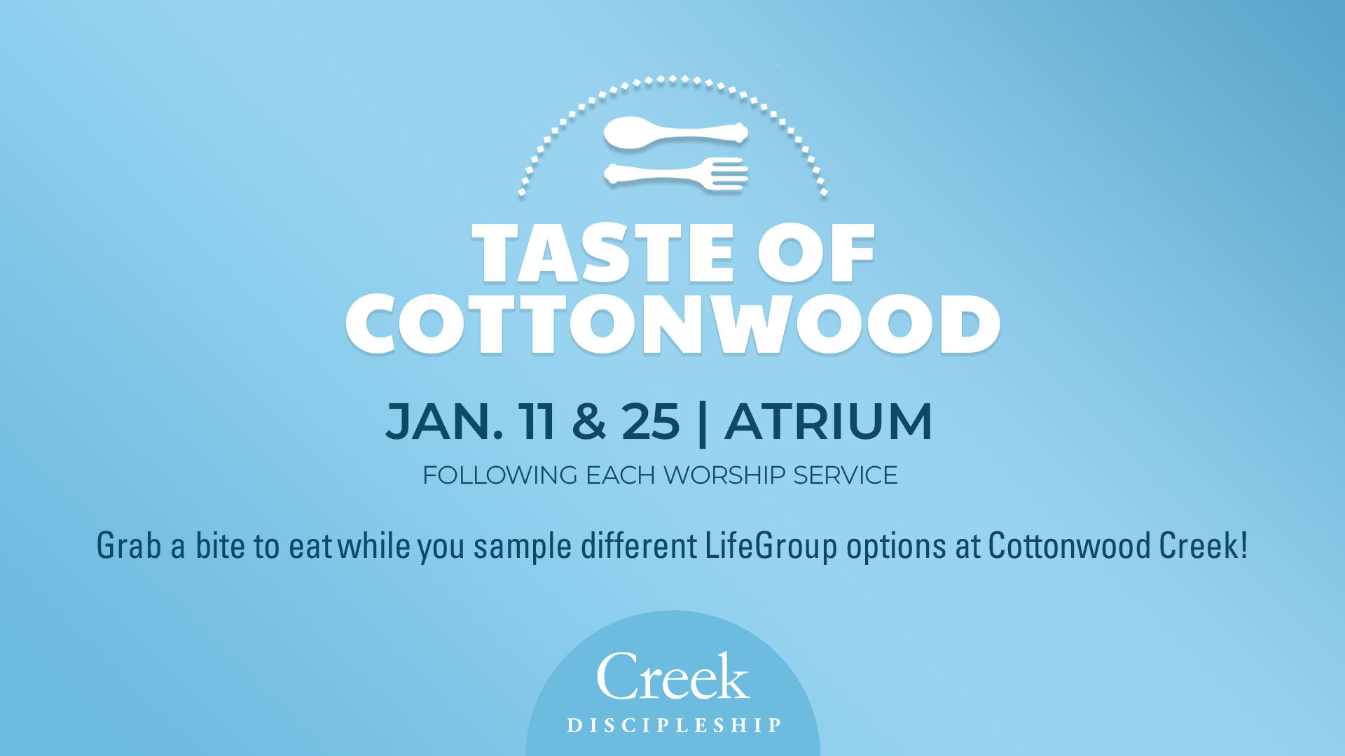 Cottonwood Creek - Taste of Cottonwood
