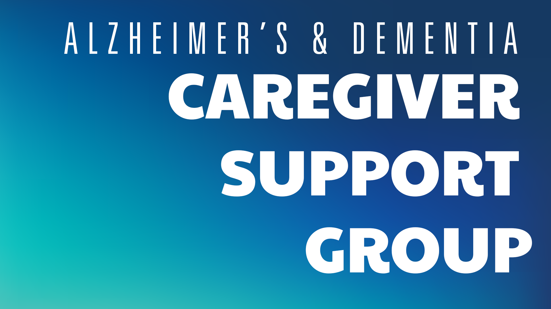 Cottonwood Creek Church - Alzheimer’s and Dementia Support Circle