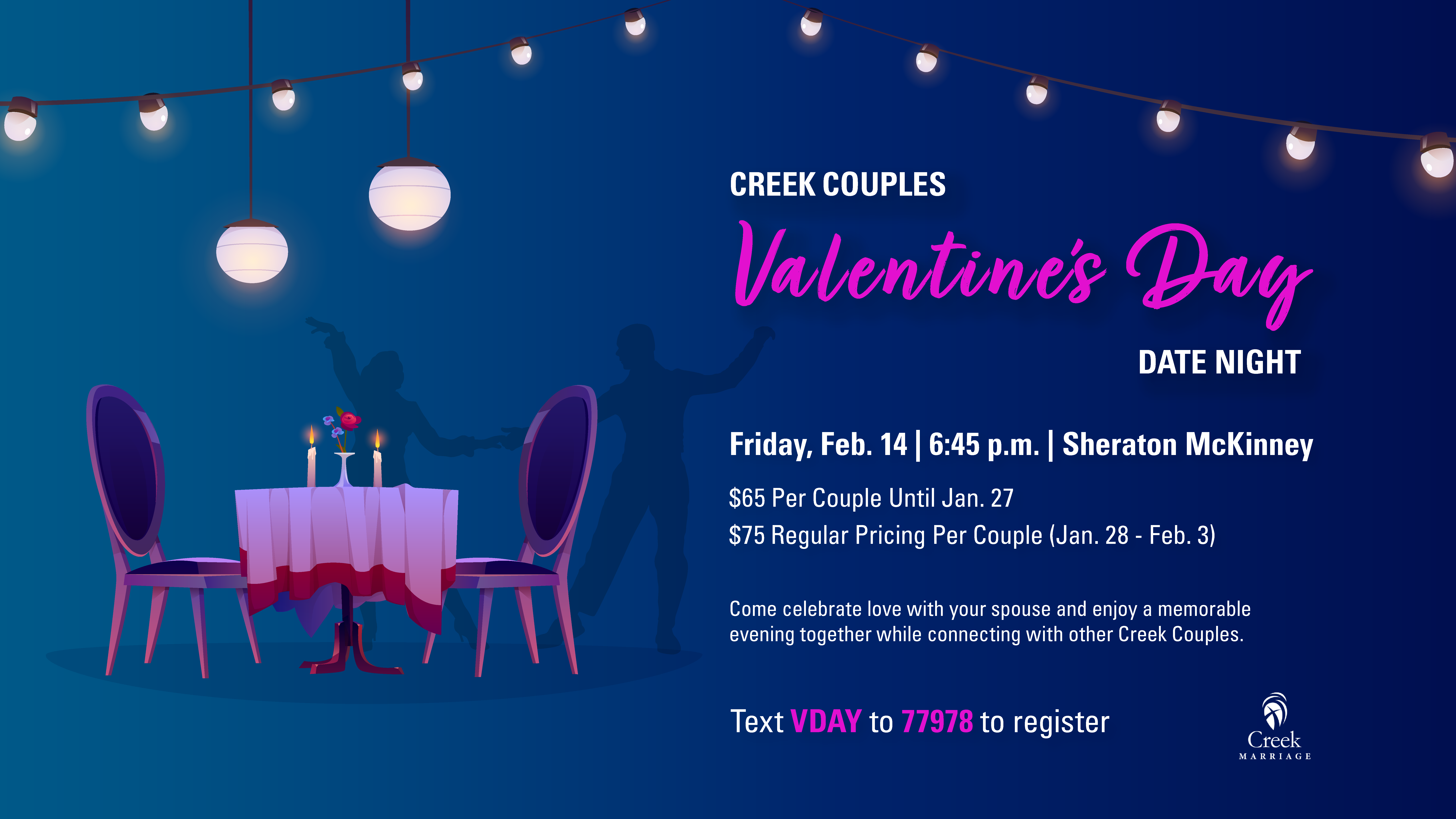 Cottonwood Creek Church - Valentine's Day Date Night