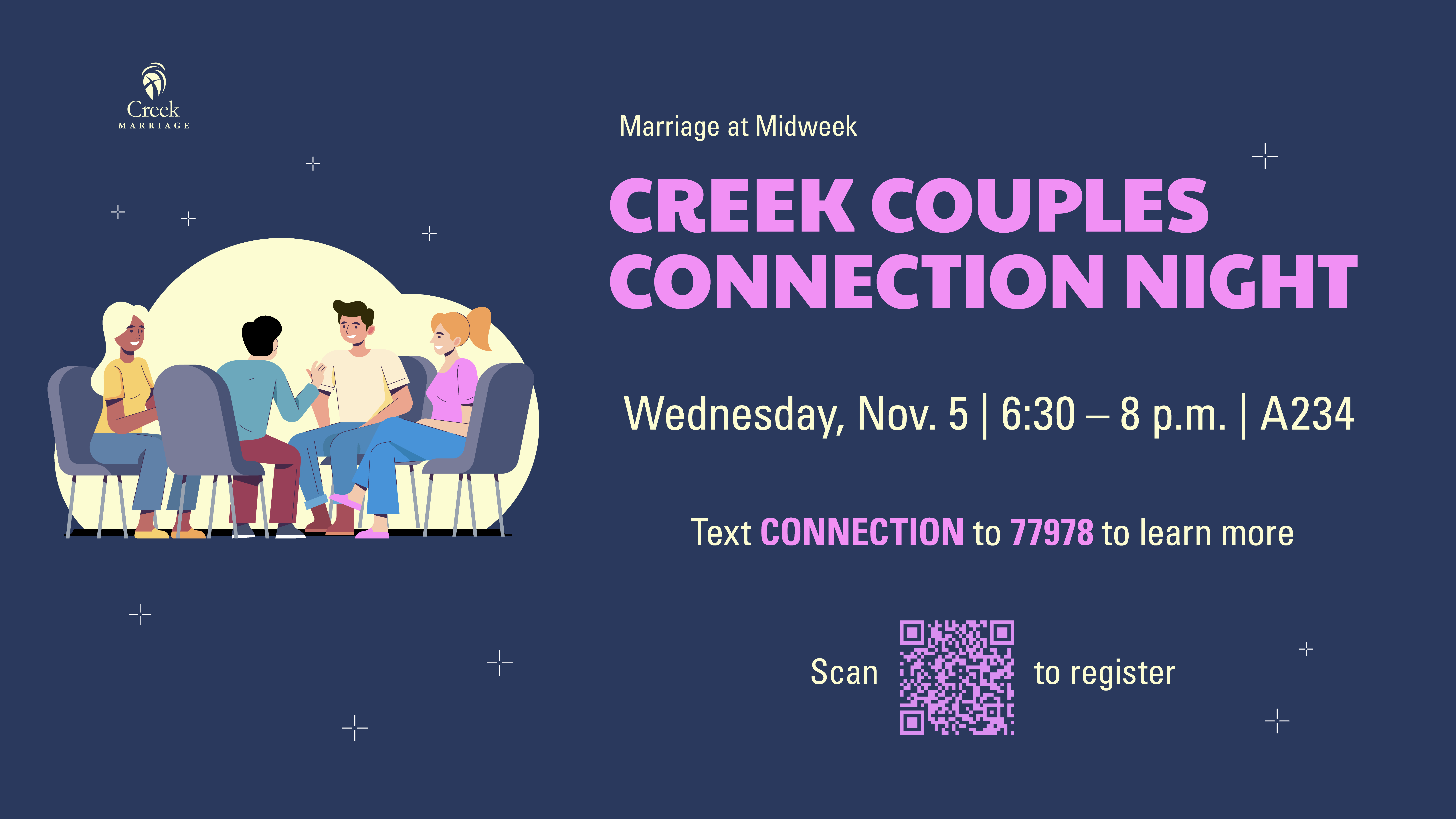 Cottonwood Creek Church - Creek Couples Connection Night
