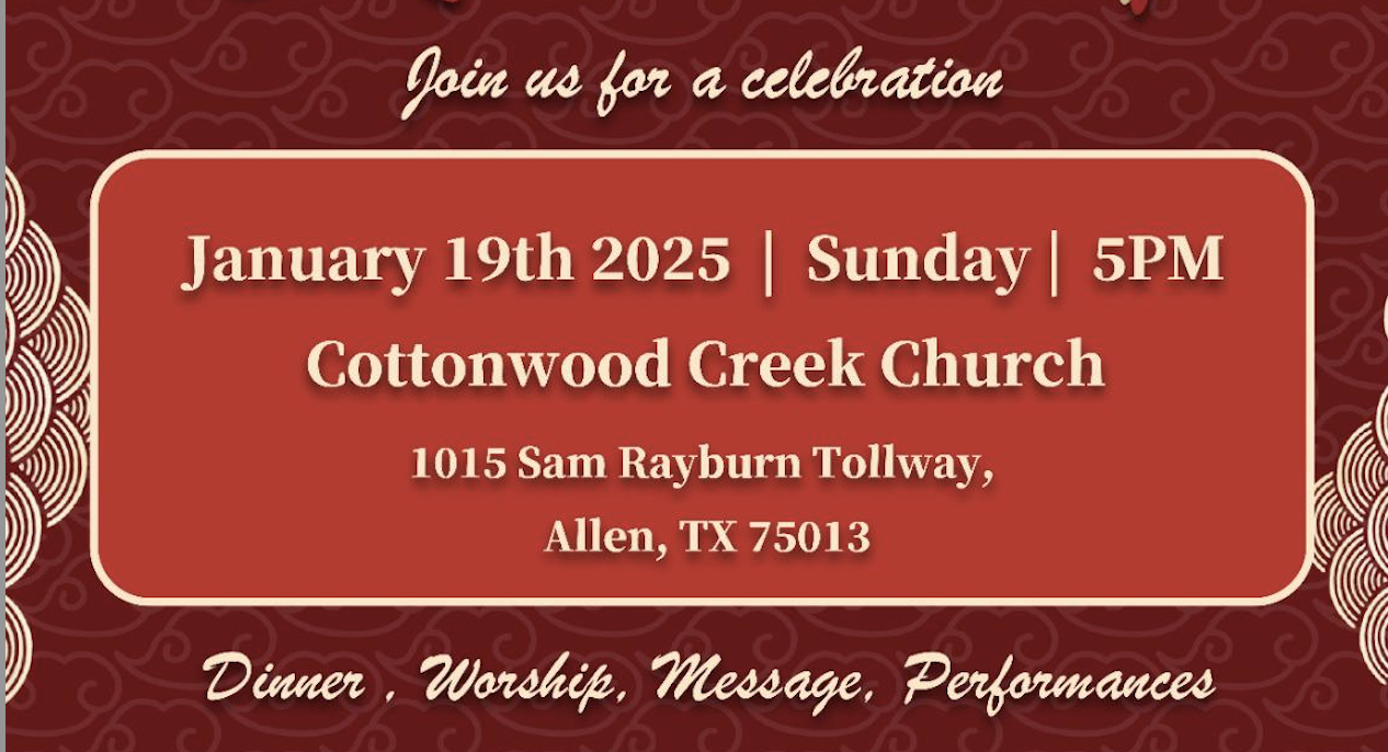 Cottonwood Creek Church - Chinese New Year Party